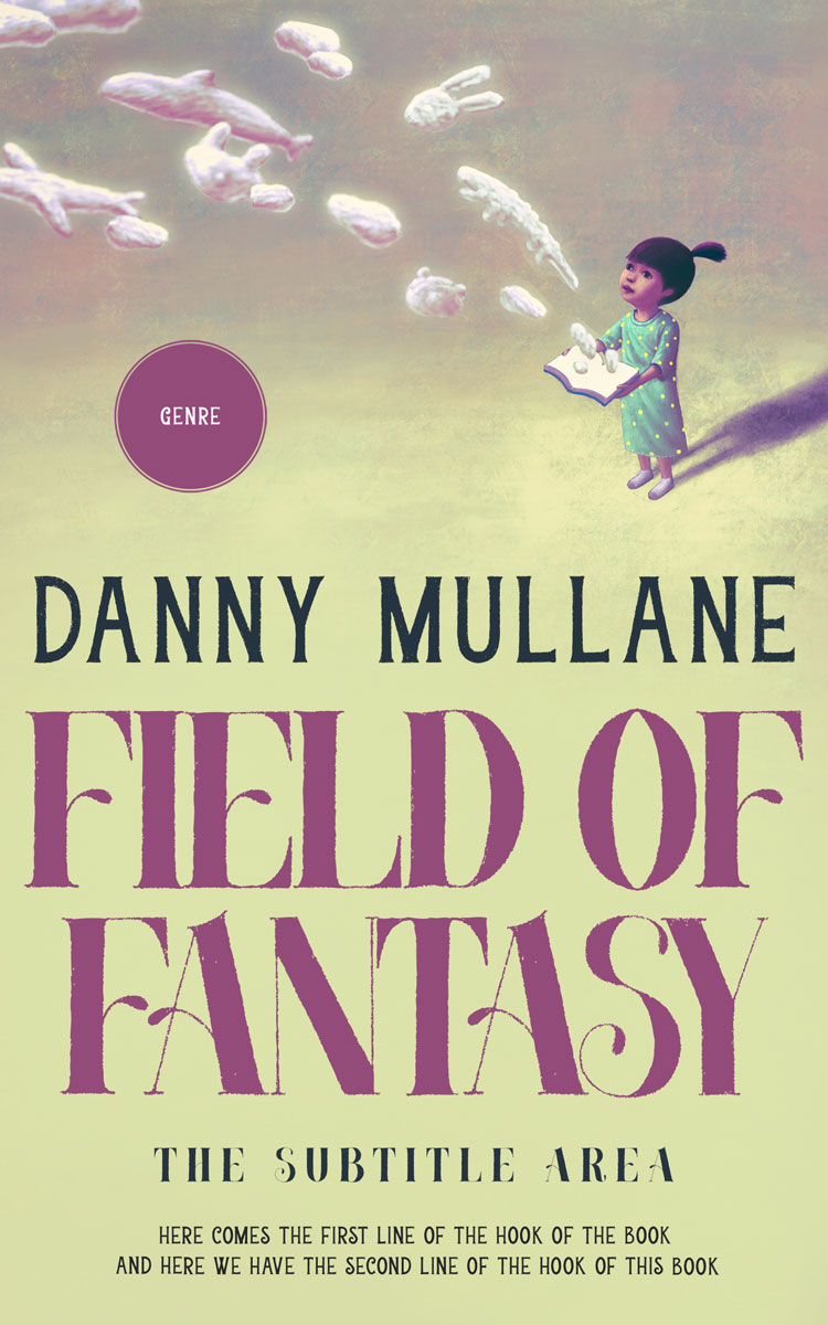 2D view of Thistle Green #13222 - Premade Teen & Young Adult Book Cover