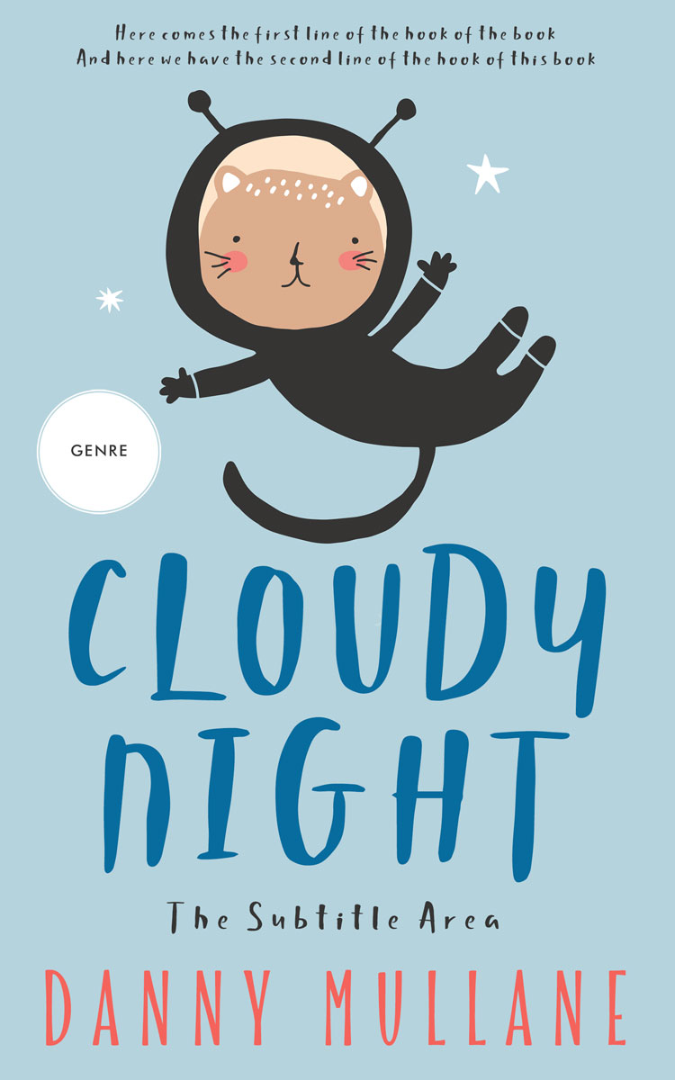 2D view of Jungle Mist #13233 - Premade Children's Book Cover