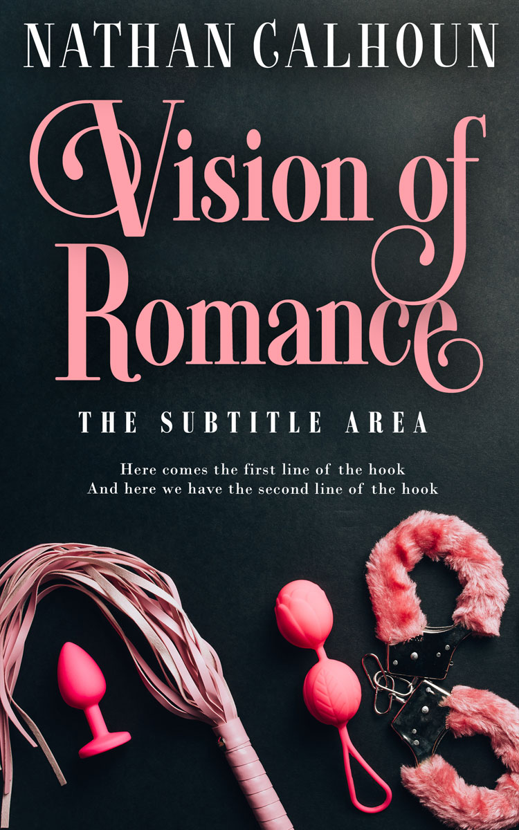 2D view of Premade Erotica Book Cover - Tonys Pink