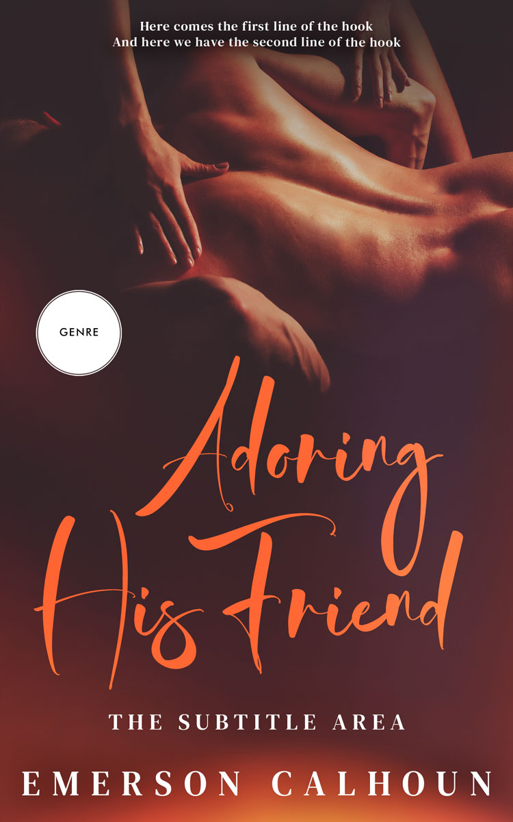 2D view of Premade Erotica Book Cover - Livid Brown