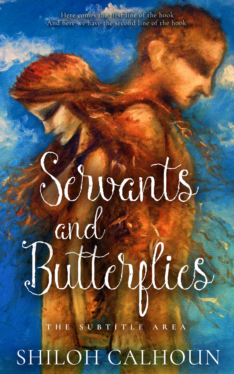 2D view of Merlin #13411 - Premade Romance Book Cover