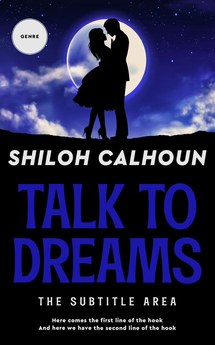 2D view of Mischka #13445 - Premade Romance Book Cover