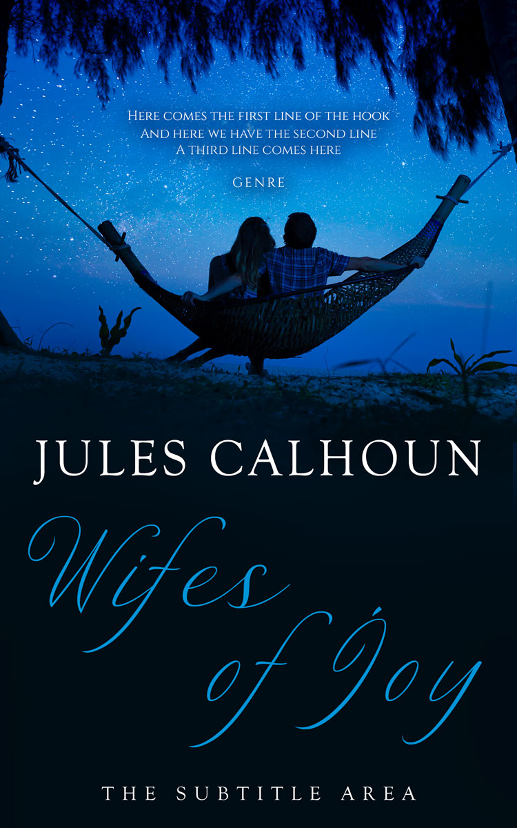 2D view of Black Pearl #13461 - Premade Romance Book Cover