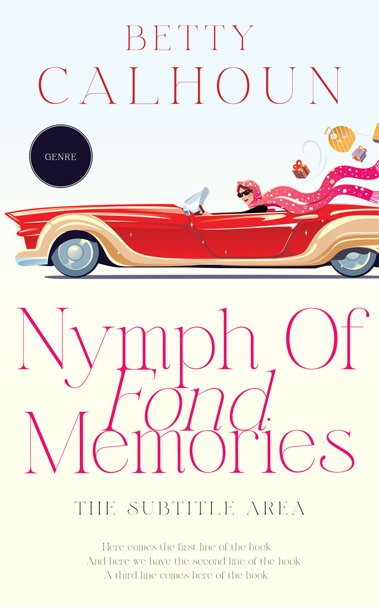 2D view of Ecru White #13533 - Premade Teen & Young Adult Book Cover