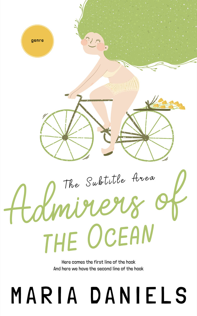 2D view of Premade Chick Lit Book Cover - Wild Willow