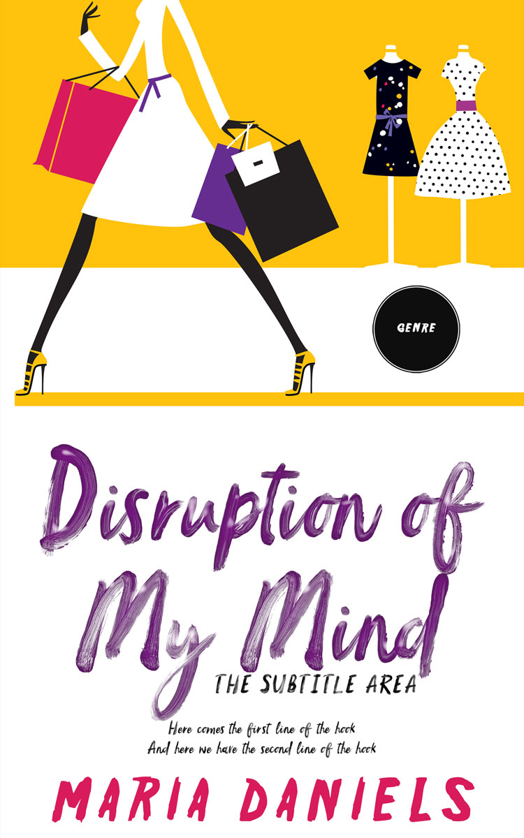 2D view of Amber #13550 - Premade Romance Book Cover