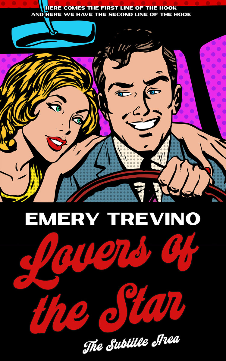 2D view of Cod Gray #13556 - Premade Romance Book Cover