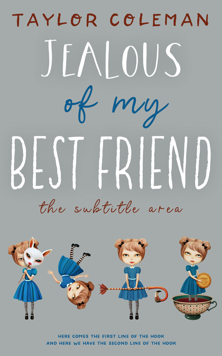 2D view of Premade Children's Book Cover - Edward