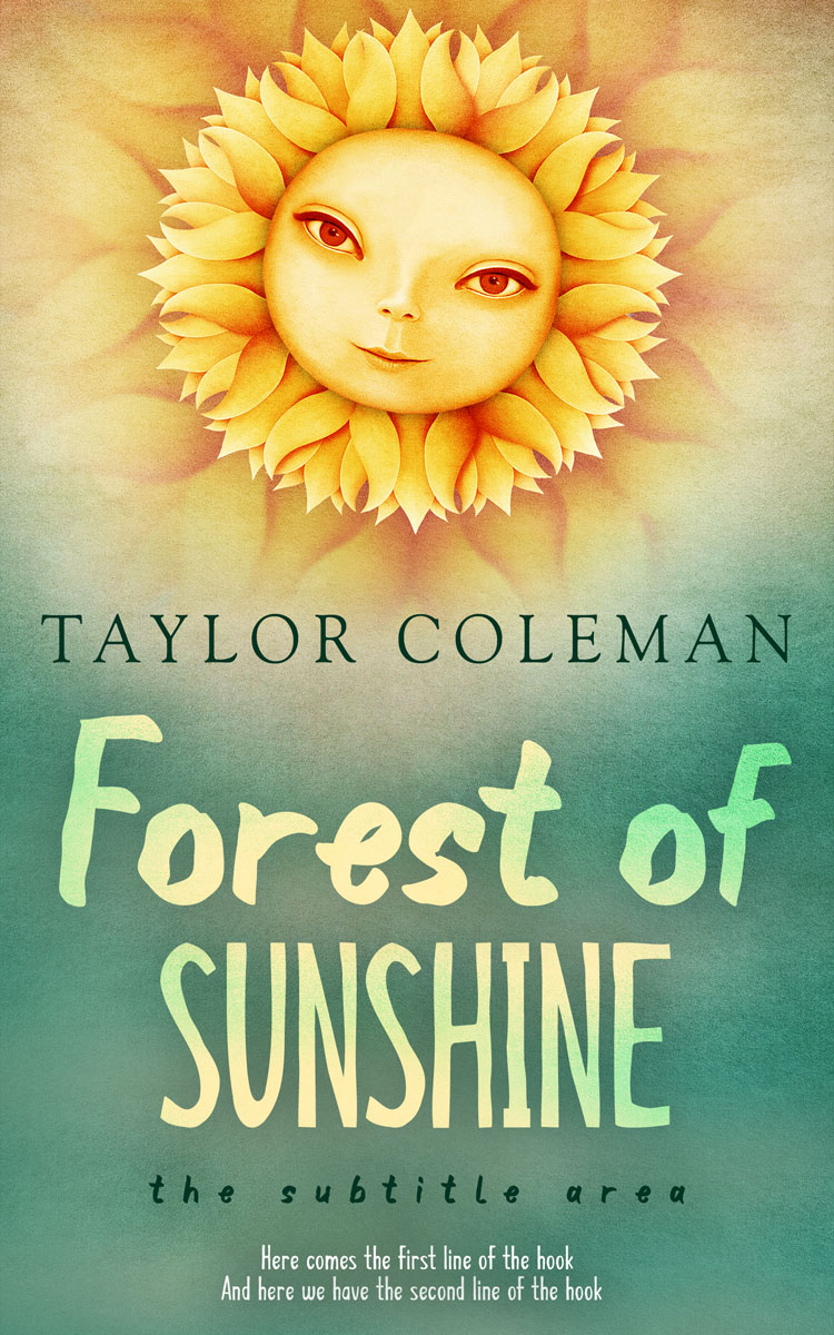 2D view of Indian Khaki #13619 - Premade Fantasy Book Cover