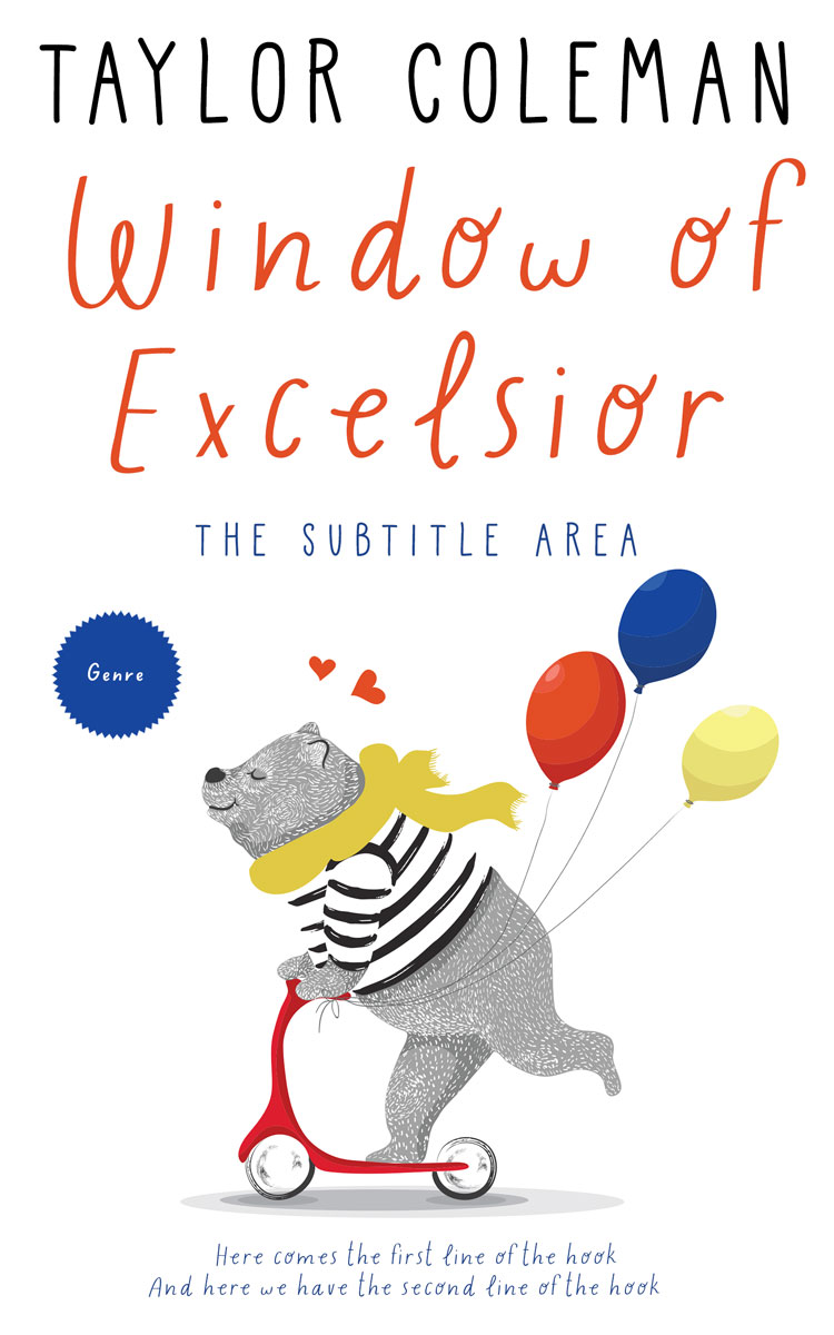 2D view of Timberwolf #13650 - Premade Teen & Young Adult Book Cover