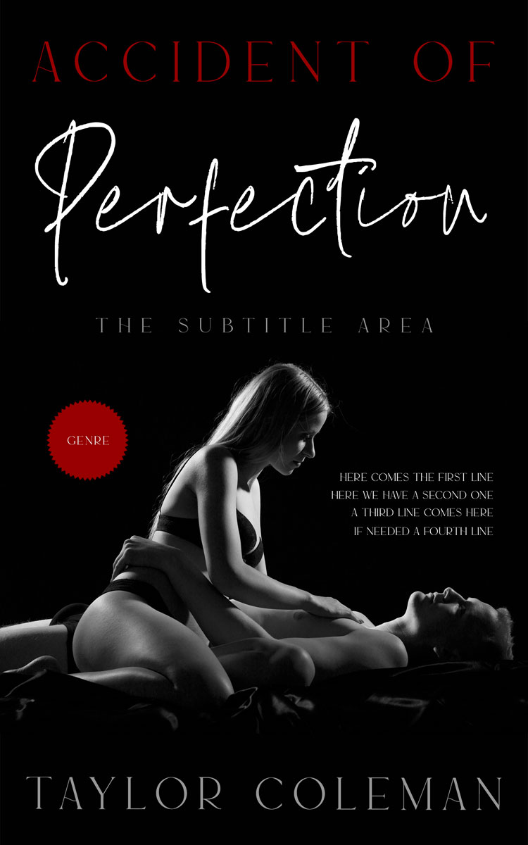 2D view of Cod Gray #13654 - Premade Erotica Book Cover