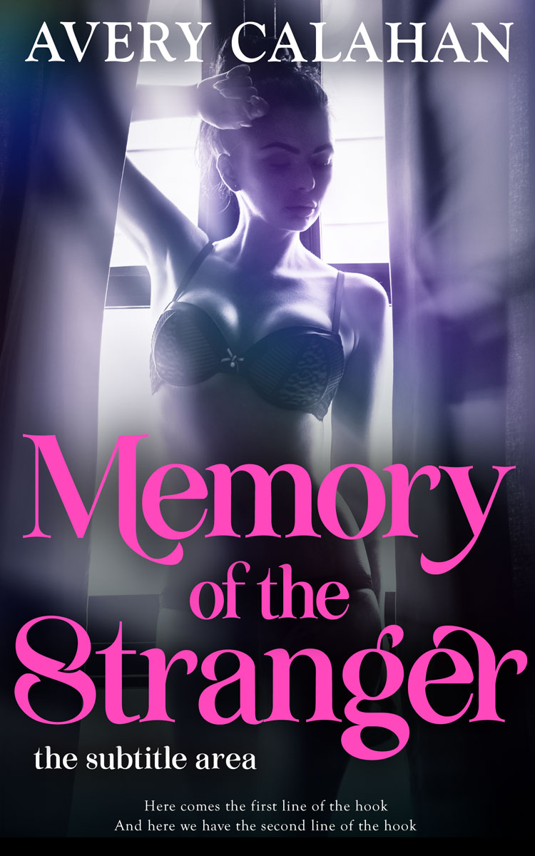 2D view of Ebony Clay #13677 - Premade Erotica Book Cover