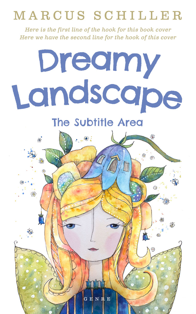 2D view of Premade Fantasy Book Cover - Ash