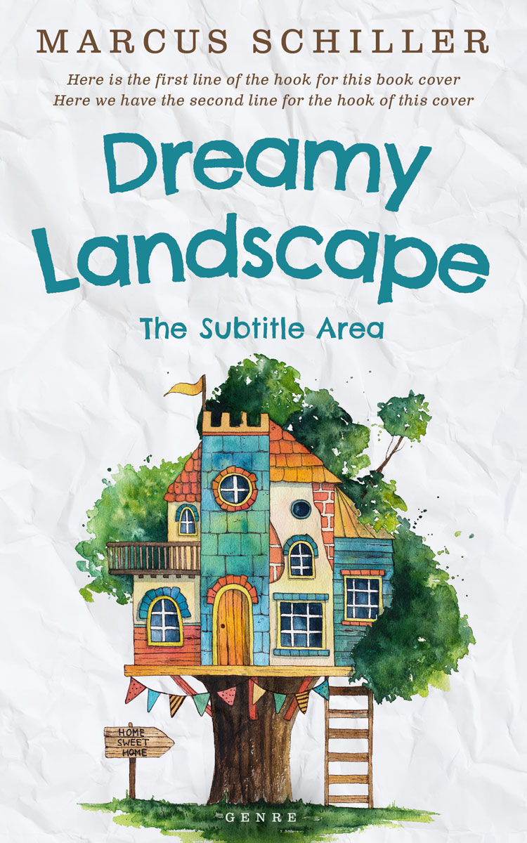 2D view of Premade Children's Book Cover - Stromboli