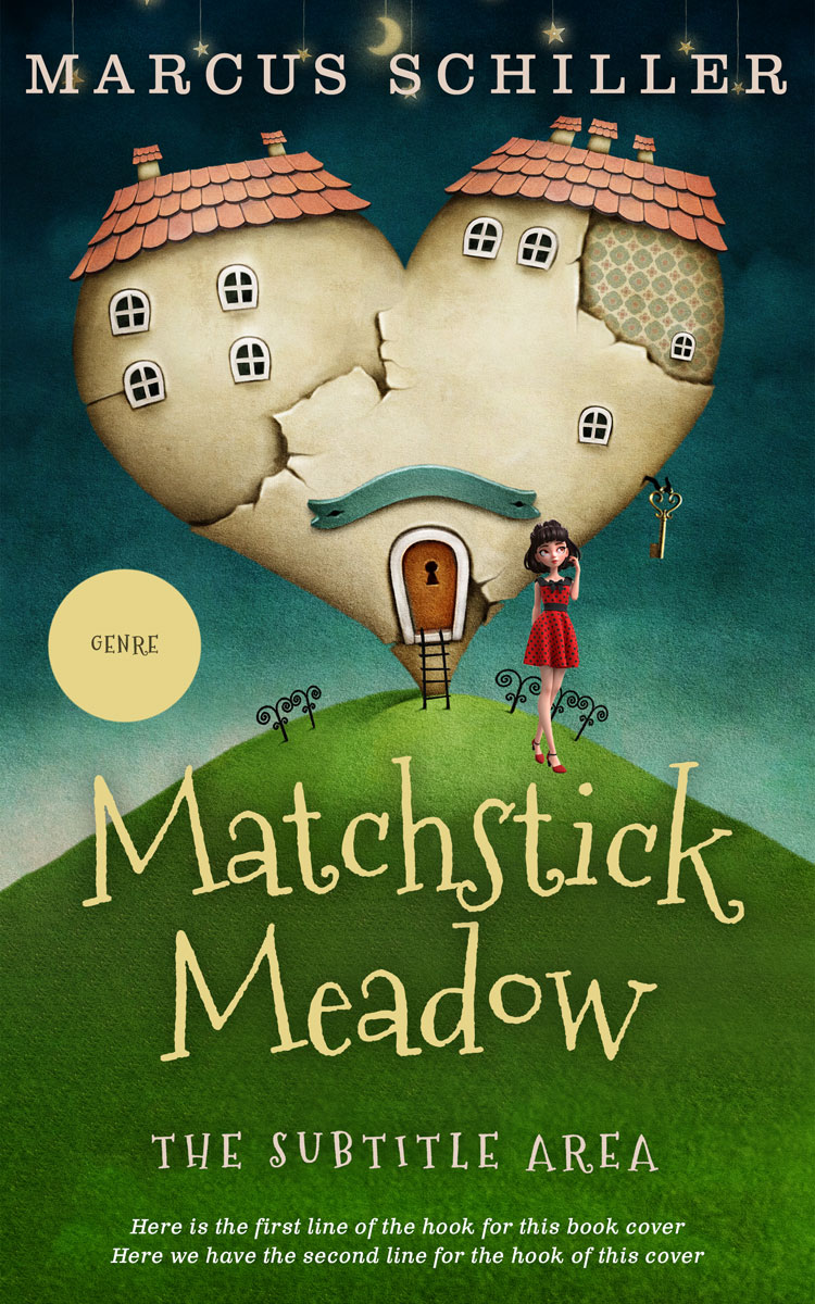 2D view of Mallard #13701 - Premade Surreal Book Cover