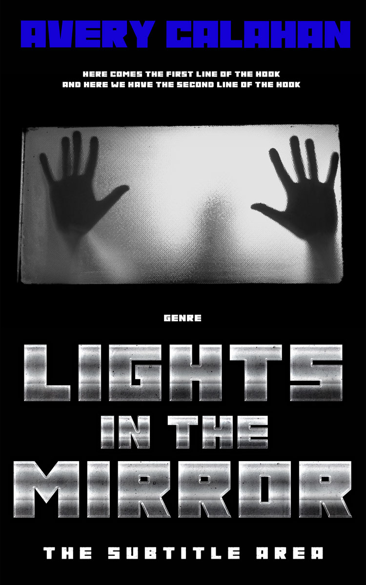 2D view of Cod Gray #13741 - Premade Mystery & Thriller & Suspense Book Cover