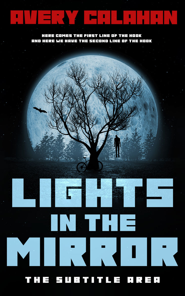 2D view of Bunker #13743 - Premade Mystery & Thriller & Suspense Book Cover