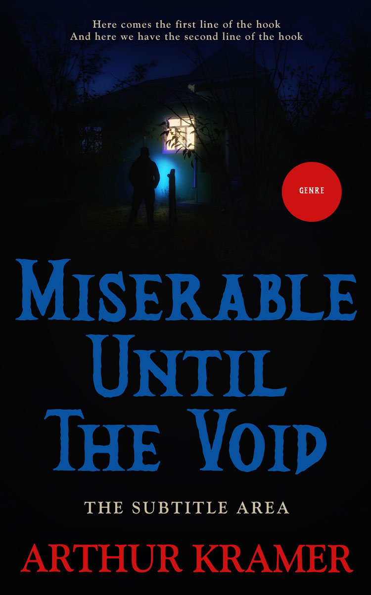 2D view of Bunker #13758 - Premade Mystery & Thriller & Suspense Book Cover