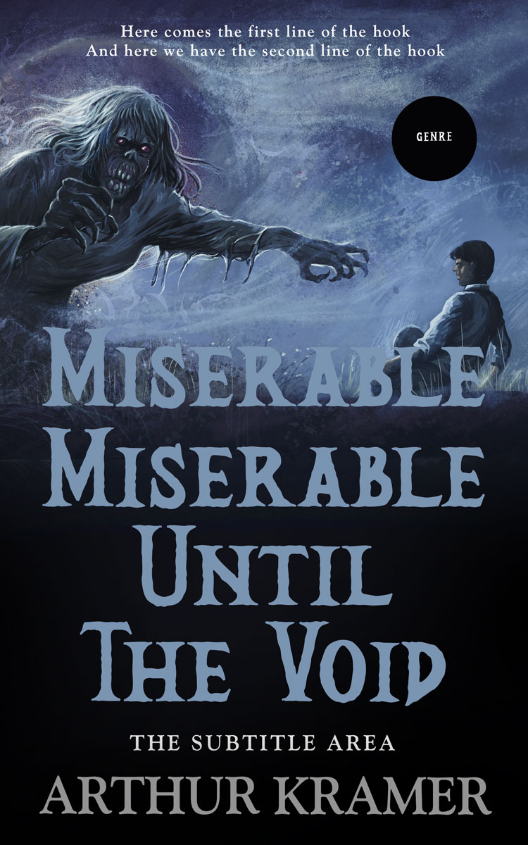 2D view of Mirage #13762 - Premade Horror Book Cover