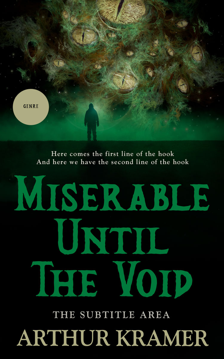 2D view of Marshland #13763 - Premade Science Fiction Book Cover