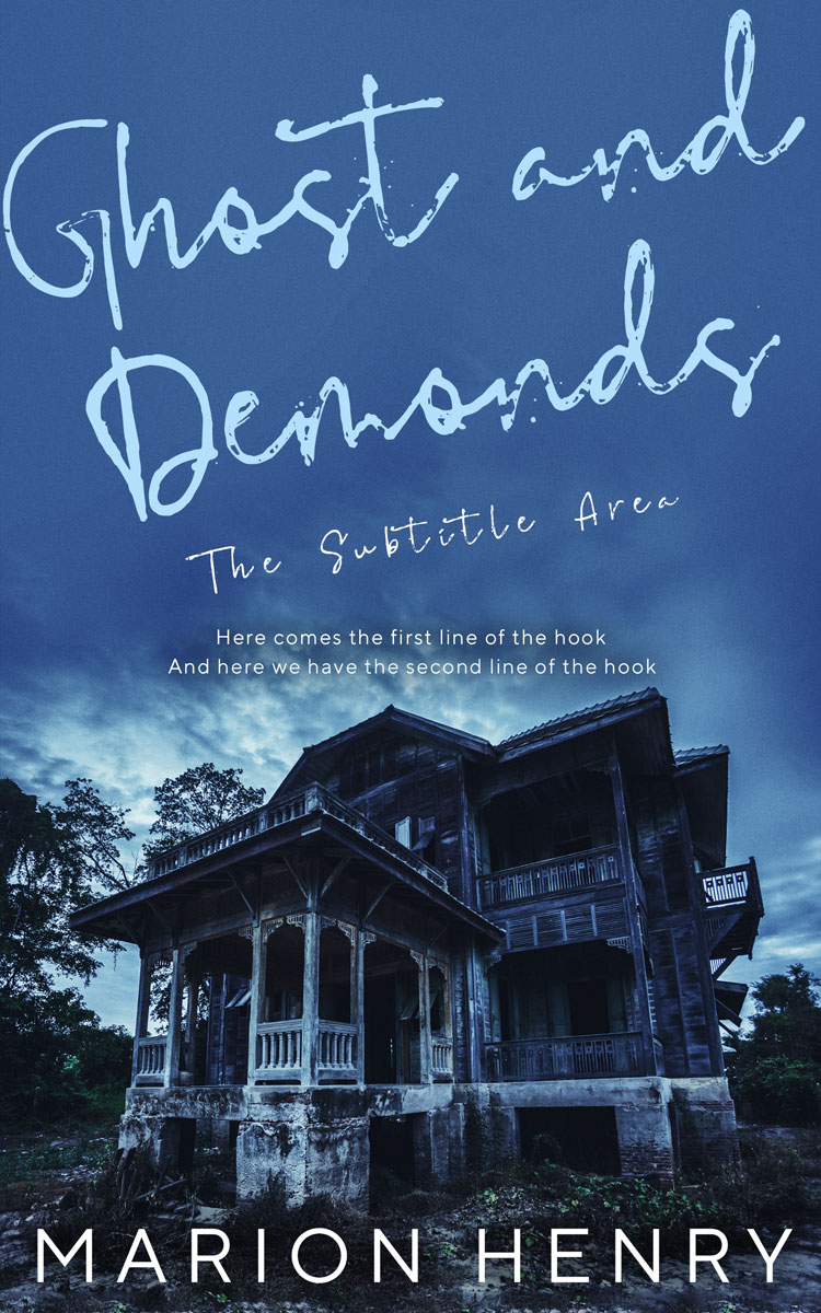 2D view of Chambray #13776 - Premade Horror Book Cover