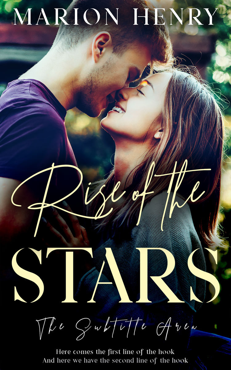 2D view of Coral Reef #13792 - Premade Romance Book Cover