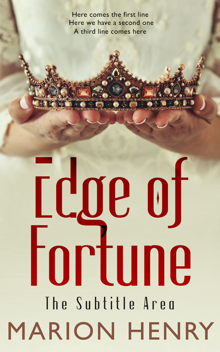 2D view of Tana #13797 - Premade Historical Book Cover