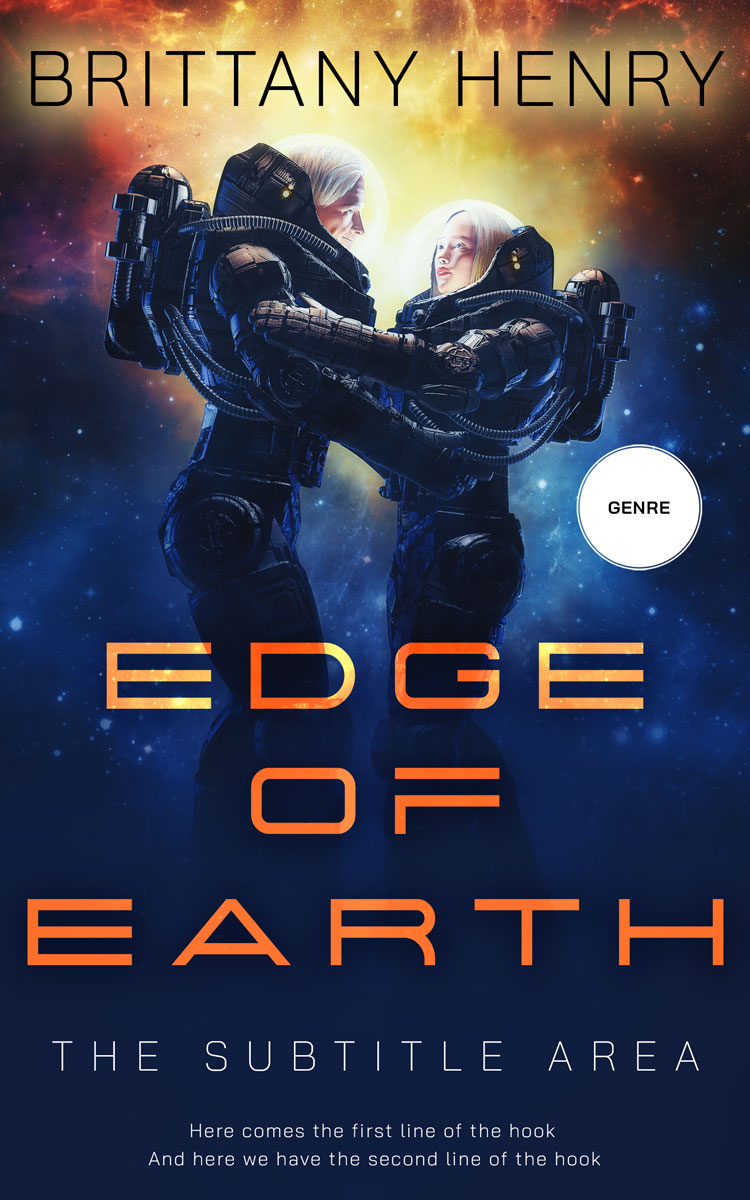 2D view of Big Stone #13820 - Premade Romance Book Cover