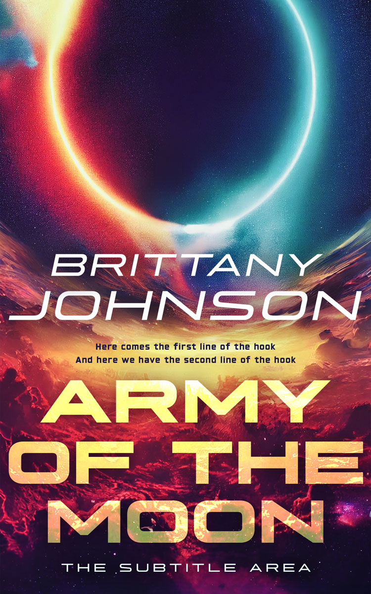 2D view of Tumbleweed #13840 - Premade Science Fiction Book Cover