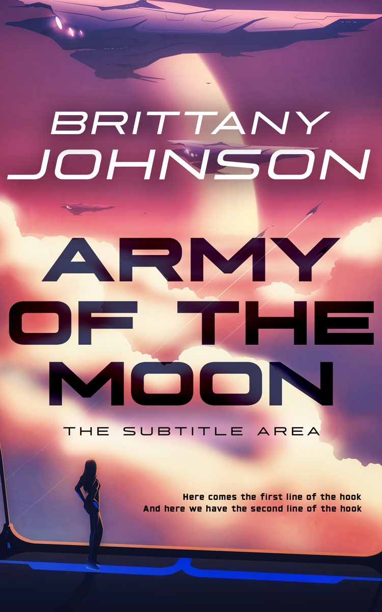 2D view of Premade Science Fiction Book Cover - Tapestry