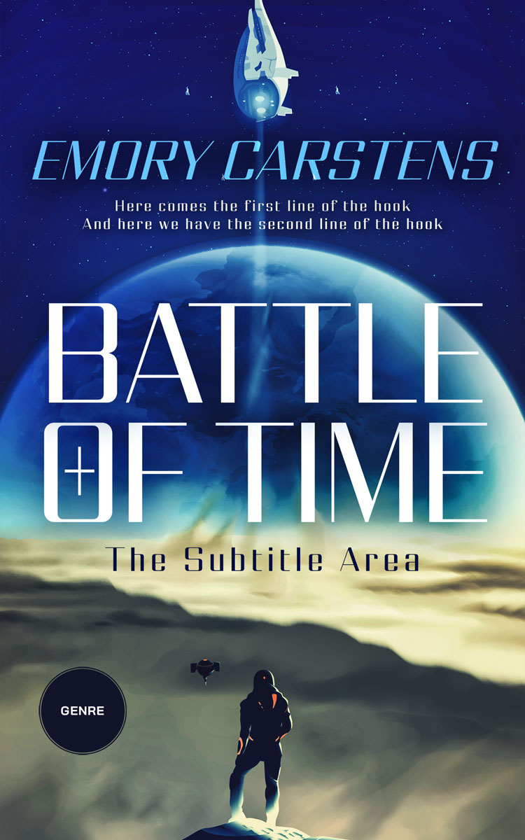 2D view of Rhino #13850 - Premade Science Fiction Book Cover