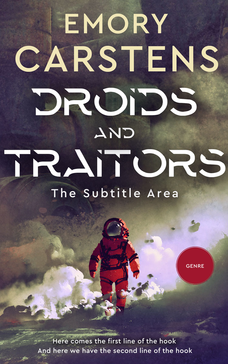 2D view of Gravel #13863 - Premade Science Fiction Book Cover