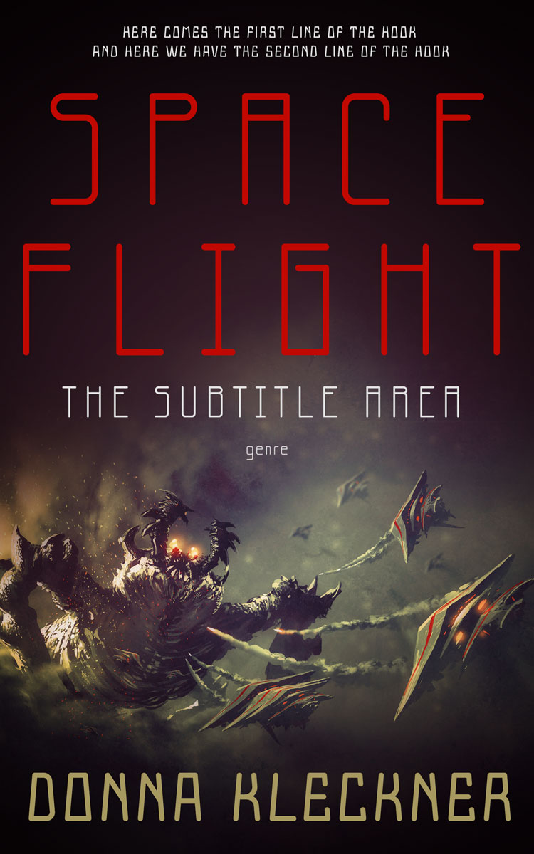 2D view of Cocoa Brown #13874 - Premade Science Fiction Book Cover