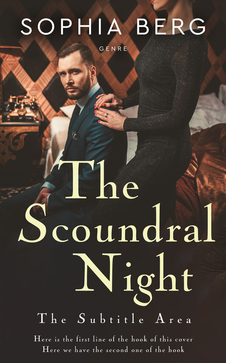 2D view of Dune #13884 - Premade Romance Book Cover