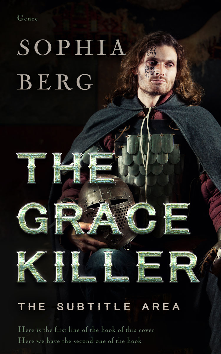 2D view of Cod Gray #13898 - Premade Historical Book Cover