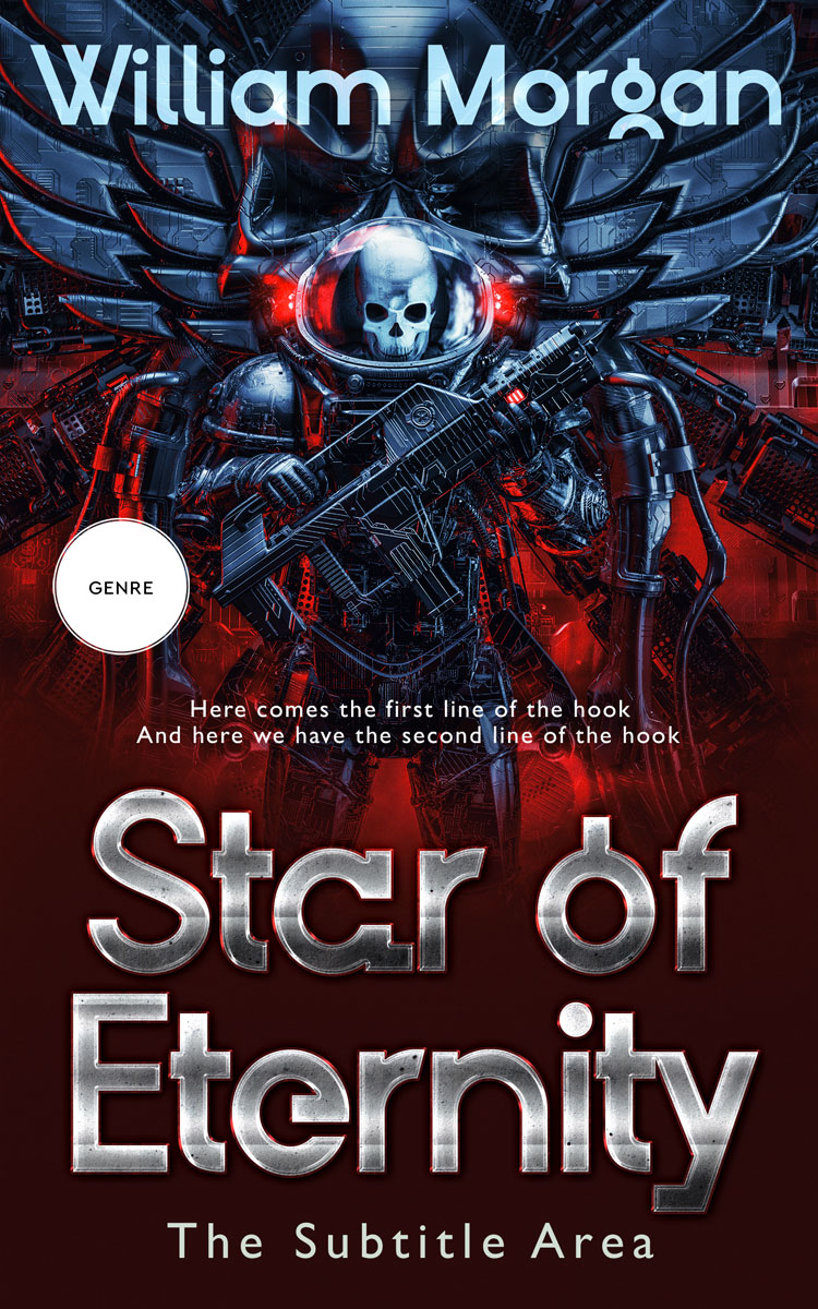 2D view of Gondola #13925 - Premade Apocalyptica Book Cover