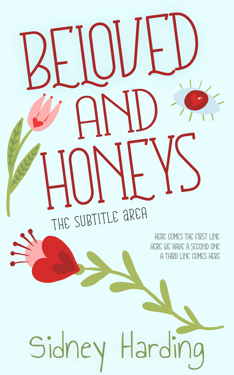 2D view of Premade Romance Book Cover - Polar