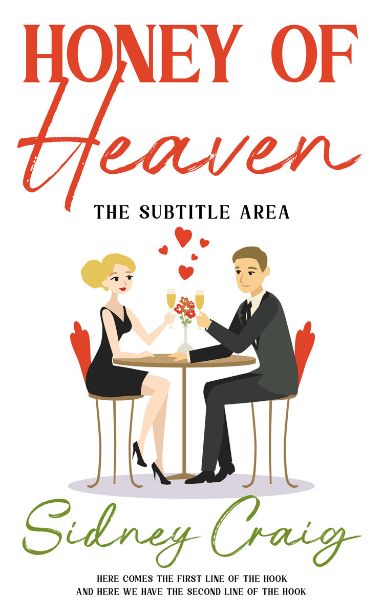 2D view of Heavy Metal #13967 - Premade Romance Book Cover