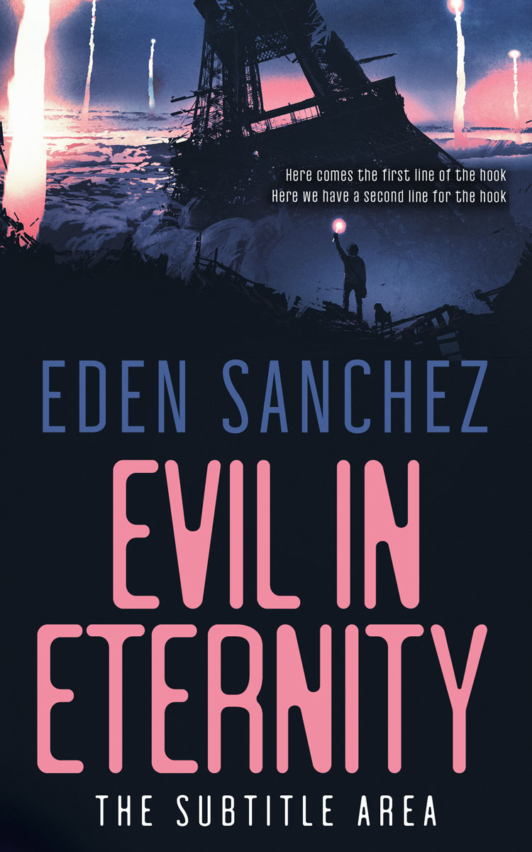 2D view of Premade Apocalyptica Book Cover - Kobi