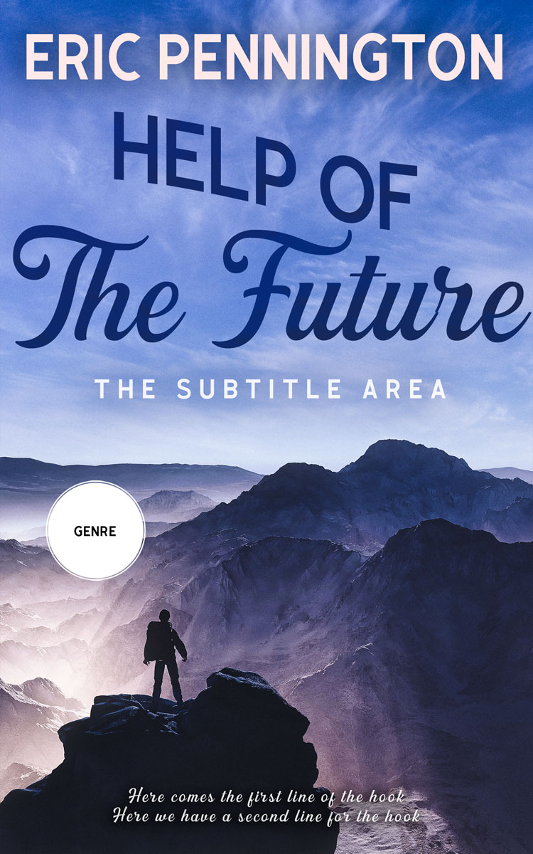 2D view of Ship Cove #14027 - Premade Self-Improvement & Self-Help Book Cover