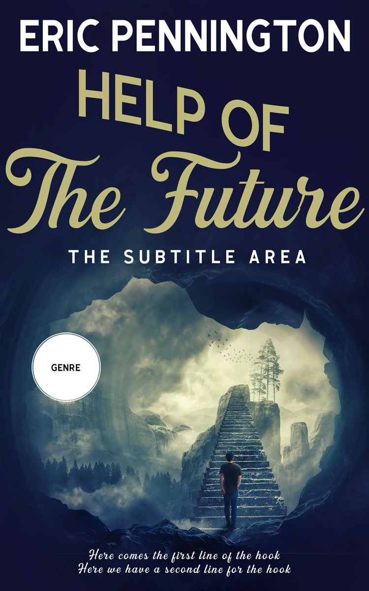 2D view of Premade Fantasy Book Cover - Big Stone