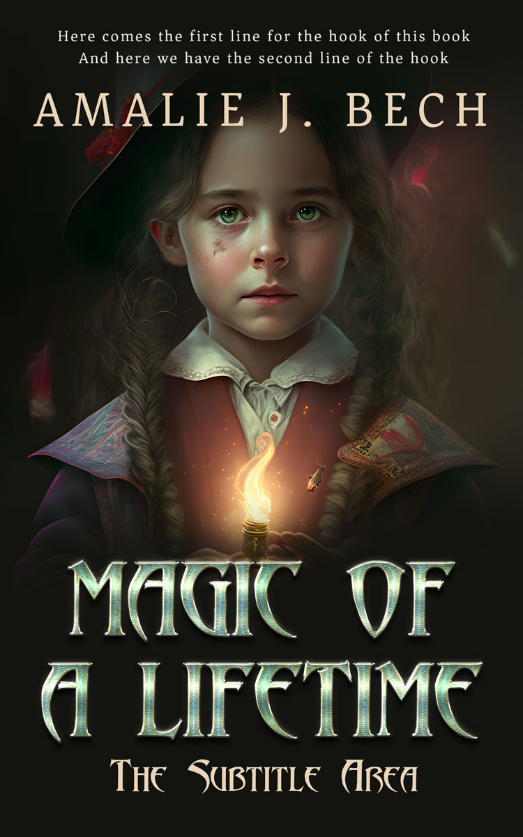 2D view of Rangoon Green #14055 - Premade Literary Fiction Book Cover