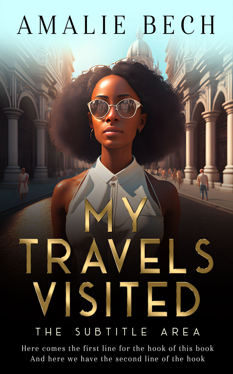 2D view of Tasman #14079 - Premade Abstract Book Cover