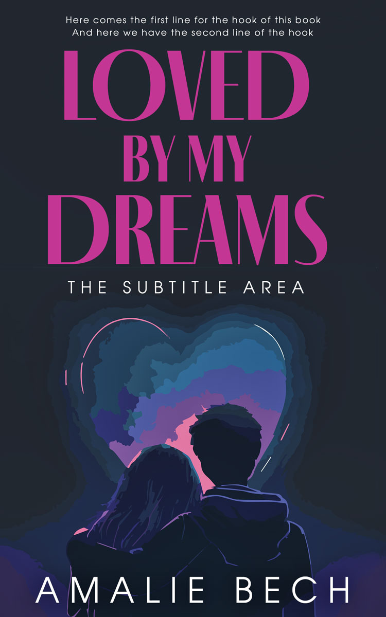 2D view of Ebony Clay #14092 - Premade Romance Book Cover