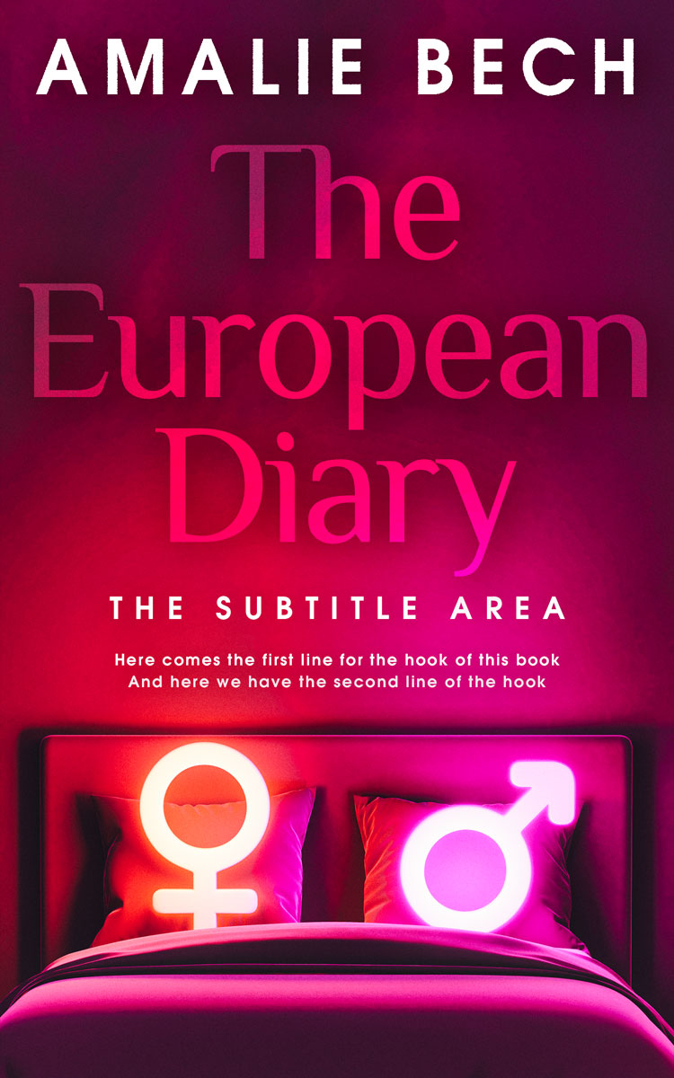 2D view of Premade Erotica Book Cover - Mulberry Wood