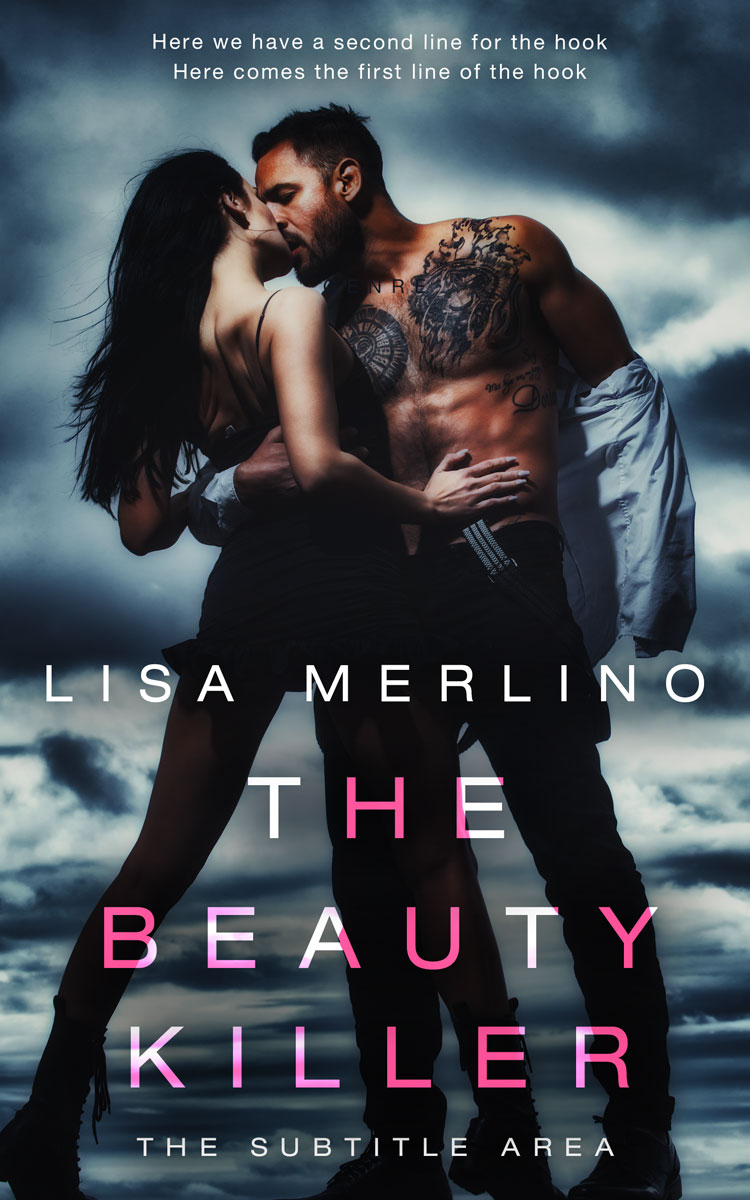 2D view of Premade Erotica Book Cover - Ebony Clay #14150 | BookCoverZone