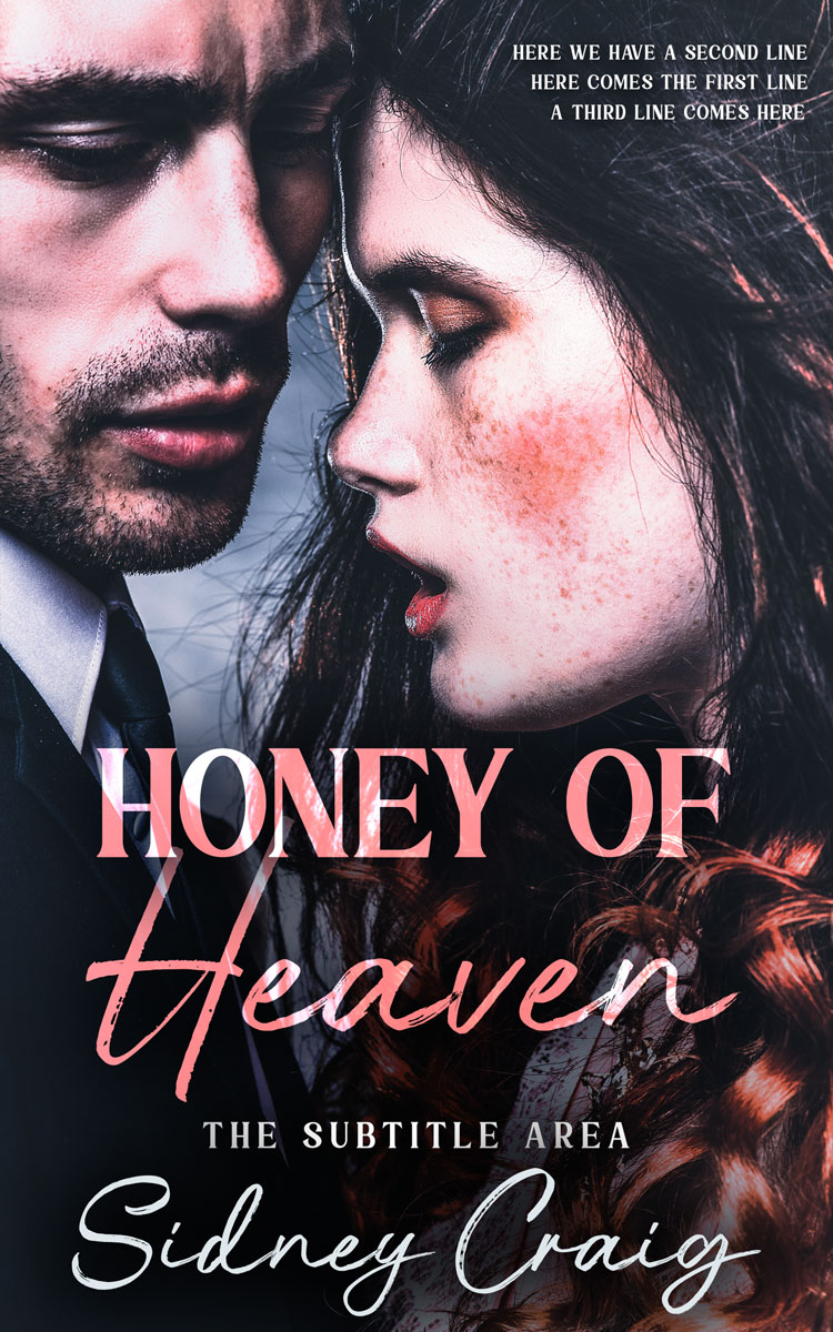 2D view of Cavern Pink #14187 - Premade Erotica Book Cover