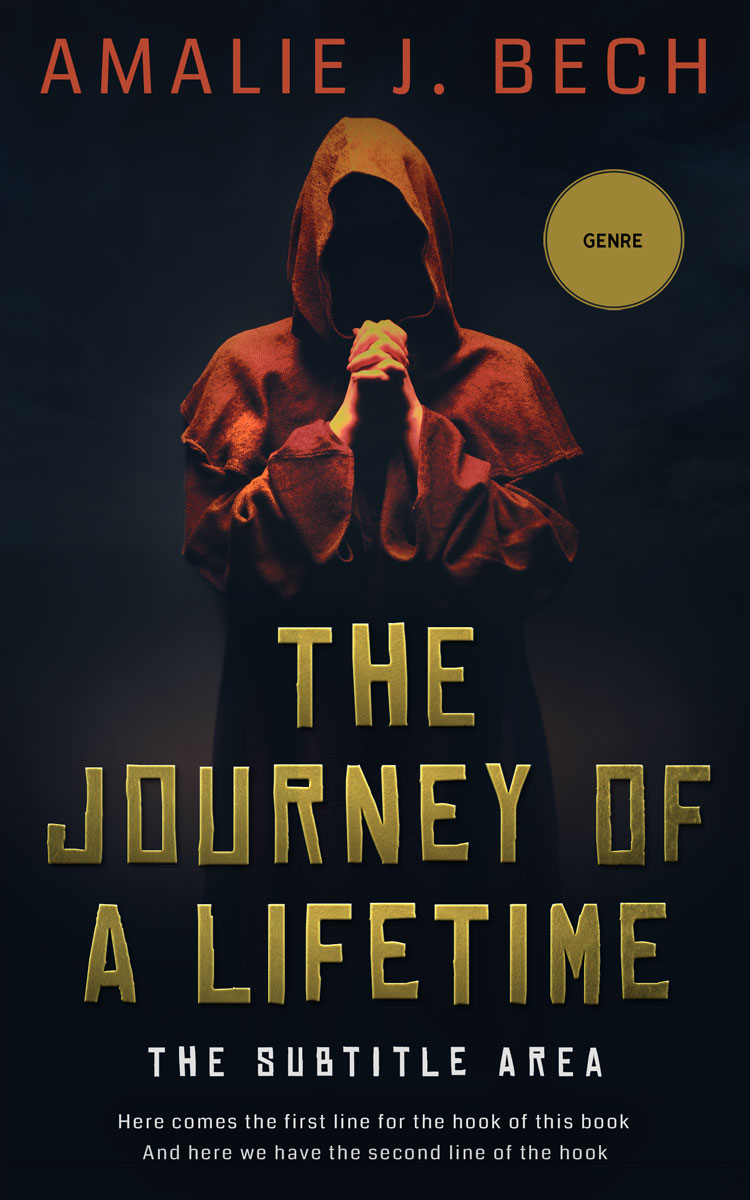 2D view of Premade Mystery & Thriller & Suspense Book Cover - Bunker