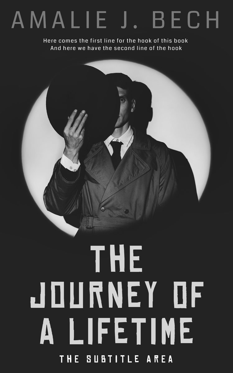 2D view of Premade Mystery & Thriller & Suspense Book Cover - Mine Shaft