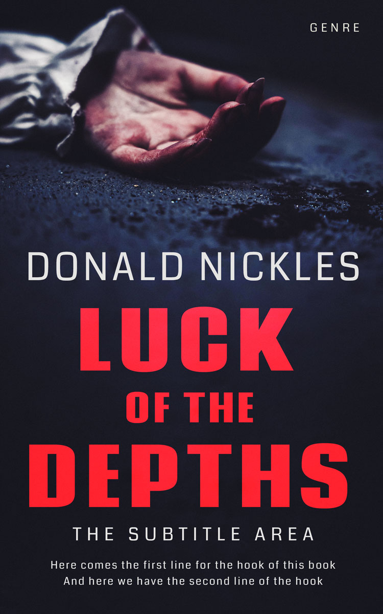 2D view of Steel Gray #14200 - Premade Mystery & Thriller & Suspense Book Cover